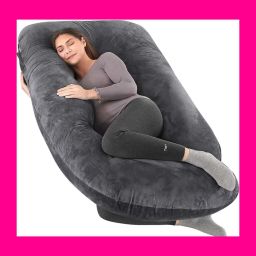 Cotton Solid Pregnancy Pillow Pack of 1-image-15