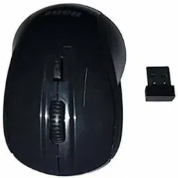 Stela USB 2.0 Wireless Mouse 1600 DPI - Black Wireless Optical Mouse (Black) Wireless Optical Gaming Mouse (USB 2.0, Black) Wireless Optical Mouse with Bluetooth image 2