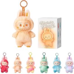 Cute Bunny Labubu Doll , Key Chain Random Color - 17 cm-image-58