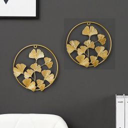 GINKGO LEAF RING SET OF TWO-6
