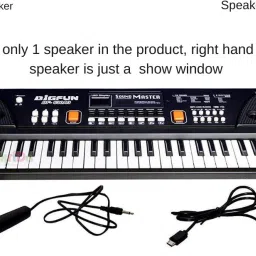vikrida Electronic Digital Piano Keyboard 61 Keys- Multi-Function Portable Piano image 2