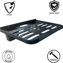 taido Set top Box Stand/DTH Stand/WIFI Router Stand/Setup Box Wall Mount Plastic Wall Shelf image 5
