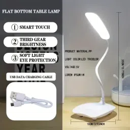 nairo Rechargeable led Touch Study Lamp with Three Brightness Level Study Lamp image 3