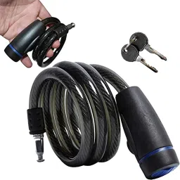 Multi-Purpose Steel Bicycle Lock with Advanced Cable Perfect for Bikes, Helmets Bicycle Lock-image-75