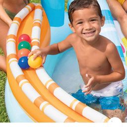 Play center (IND*19) Caramelle 57144 Intex Bambini With Pump Inflatable Swimming Pool-37