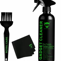 ROYAL CARE PROFESSIONAL Gadget Cleaner 300 Ml And 1 Lens Cleaning Cloth And 1 Advance Cleaning Brush for Computers-5