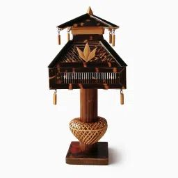 bamboo craft Table lamp1 Table Lamp image 4