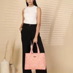 Orange Women Tote TOTE-CANVAS -MEADOW-image-67