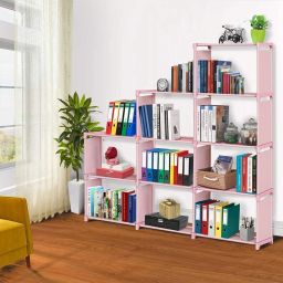 Metal Open Book Shelf-1