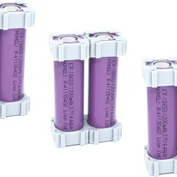 High quality Rechargeable Lithium Ion 18650 Cell 3.7V 1200mAh 3C DIY Charging Power Bank and Camera, Neckfan, F95 Fan, Mic etc (not AAA or AA) Power Supply with Cell Spacer Holder Battery-image-15