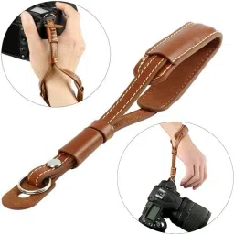 SUPERNIC Camera Wrist Strap Soft Pu Leather Camera Hand Strap Strap image 5