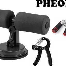 Combo Of Sit Up Bar With Hand Gripper And 2 Foam Hand Gripper Fitness Accessory Kit Kit-picture-20