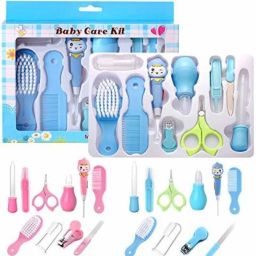 10 Pcs Health Care Kit for Newborn Baby Kids Nail Hair Gromming kit-image-81