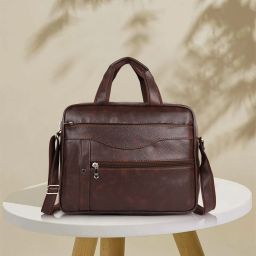Men Brown Messenger Bag-image-114