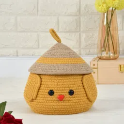 Jute High quality Handwoven Multi purpose Storage Basket-picture-19