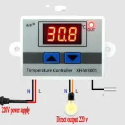 Real Instruments W3001 Digital LED Temperature Controller 220V AC 10A Multipurpose Controller image 5