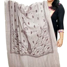Vrinde Wool Printed Women, Men Shawl-image-52