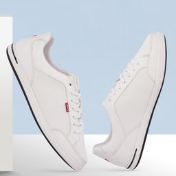 levi's Men's White Solid Sneakers Sneakers For Men-picture-6