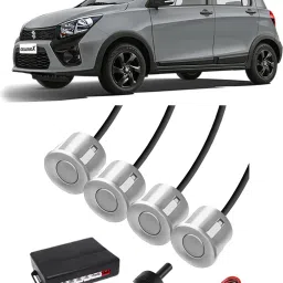 PKNA1583 White Car Reverse Parking Sensor with LED Display 4 Sensor PKNA1583 Parking Sensor-image-58