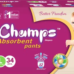High Absorbent Baby Diaper Pants|Pack of 1 - L-11
