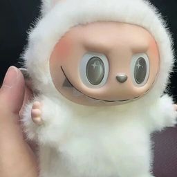 vicorp Labubu Monster Bunny Plush Keychain, Soft Furry Doll Toy, (Random Color - 1 Pc) - 17 cm-picture-14