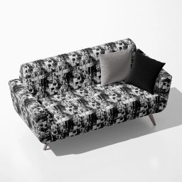 AZ5007882SOF_FB_RF_R-SP_D56^80_VL Black And White Geometric Abstract Velvet Sofa Fabric Sofa Fabric-image-85
