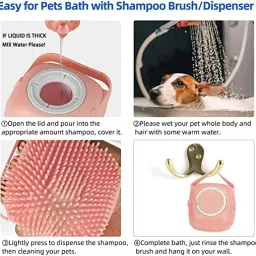 breedo (Combo of 4 ) Toothpaste + Teeth Brush + Flea Comb + Scrub For All Breed Dogs Basic Comb forDog & Cat, Dog, Monkey, Rabbit, Hamster image 5