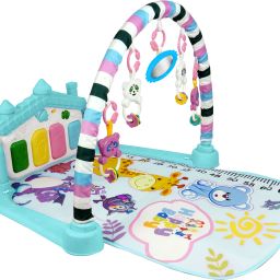Baby Play Gym Mat Kick & Play Piano Mat Newborn Kids Toy Lights Music Activity-picture-31