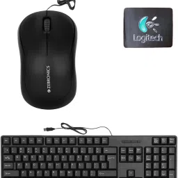 Mophonics K20 Keyboard, Comfort Mouse, MousePad .(Set of 3). Combo Set-image-28