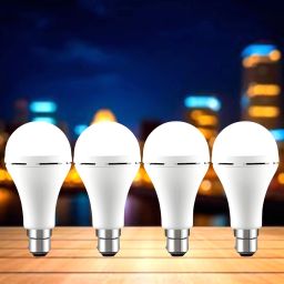 Emergency 12W Inverter LED Bulb with 2000mAh Rechargeable Battery Pack of 4 C363 4 hrs Bulb Emergency Light-image-73