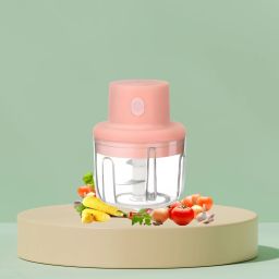 Electric Chopper, Rechargeable Chopper for Home & Kitchen Vegetable, FruitB294 Electric Vegetable & Fruit Chopper-image-76