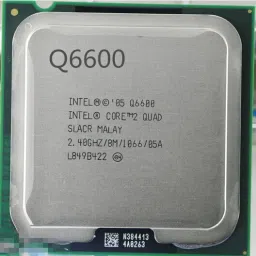 Intel Q6600 2.66 GHz LGA 775 Socket 4 Cores Desktop Processor image 2
