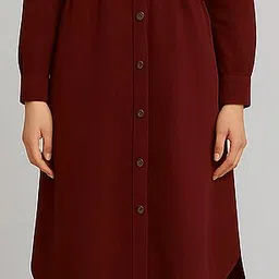 value creation Corduroy Self Design Coat For Women-picture-14