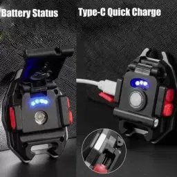 bloomify Multi-Function Keychain with 6 Lighting Modes, Lighter, and Bottle Opener 5 hrs Torch Emergency Light image 5