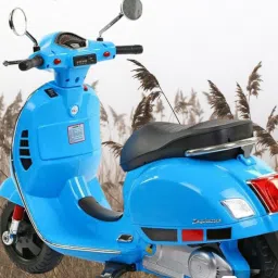 Vespa 12V Battery Operated Ride On Scooter For Kids with Foot Accelerator Scooter Battery Operated Ride On-image-50
