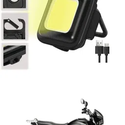 Small LED Flashlight COB Rechargeable Keychain Q351 LED Lantern-12