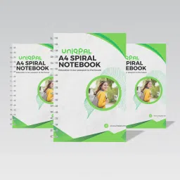 NOT BOOKS SPIRAL A4 Notebook UNRULED 200 Pages-image-11