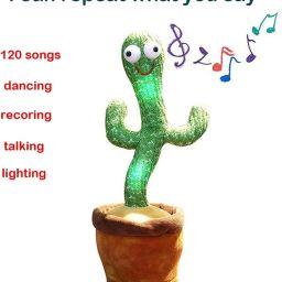 ™Cute and Funny Dancing Cactus Soft Creative Kids Educational Musical Kids Toy-17