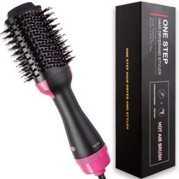 Sohanshstore 3 in1 Styling Brush Styler - One Step Hair Dryer and Volumizer, Hot Air Brush Hair Dryer-image-70