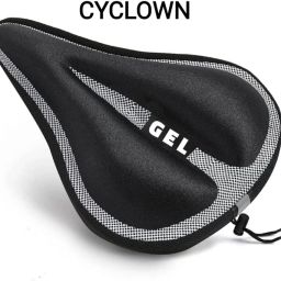 COOL & SPORTY DESIGNER CUSHION TYPE CYCLE SADDLE GEL COVER Bicycle Seat Cover Free Size-16