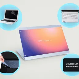 SDM 5IN1LAPTOPSKIN,SCREEN&KEYGAURD PROTECTOR,TRACKPAD,MOUSEPAD15.6INCH683 Combo Set-image-35