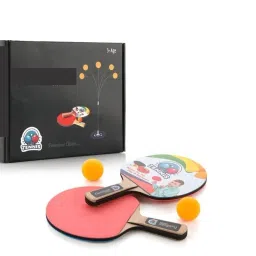 Table Tennis Trainer Toys for Kids & Adults | Rebound Rackets and Balls Base Table Tennis Kit-image-40