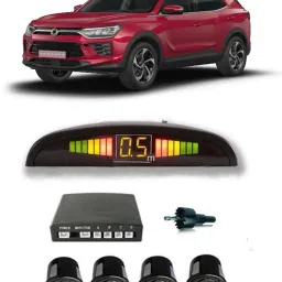 VB499 Black Car Reverse Parking Sensor with LED Display 4 Sensor V499 Parking Sensor-16