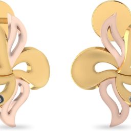PC Jeweller The Dallon Yellow Gold 22kt Stud Earring-image-92