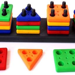 Plastic Stacking and Sorting Blocks Puzzle Toy for Kids-image-25