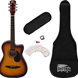 INT-38C-SB-G Acoustic Guitar Linden Wood Linden Wood Right Hand Orientation-image-5