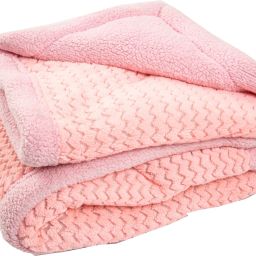 Solid Single Sherpa Blanket forMild Winter-image-7