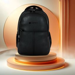 Leather Backpack/Tuition Bag/College Bag Office Casual Bag For Girls & Boys Waterproof School Bag-image-26