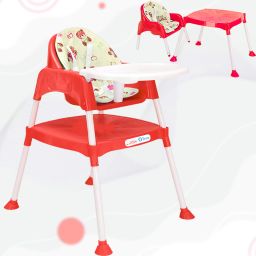 3 in 1 high chair with 5 point safety harness for 6 to 36 months-13