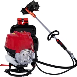 balwaan Stroke Back Pack Crop Cutter with Tiller Attachment Fuel Grass Trimmer-picture-1